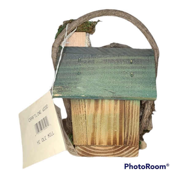 RARE VNTG HANDCRAFTED BIRDHOUSE by Craftline (no longer made) Ye Ole' Mi… - Picture 5 of 8